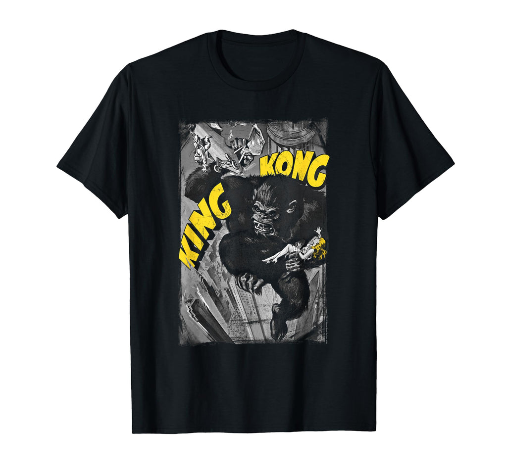 King Kong Crushing T-Shirt - Streetwear Style for Adults