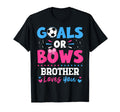 Goals Or Bows Brother Lover You Gender T-Shirt - Unique Graphic Men Women