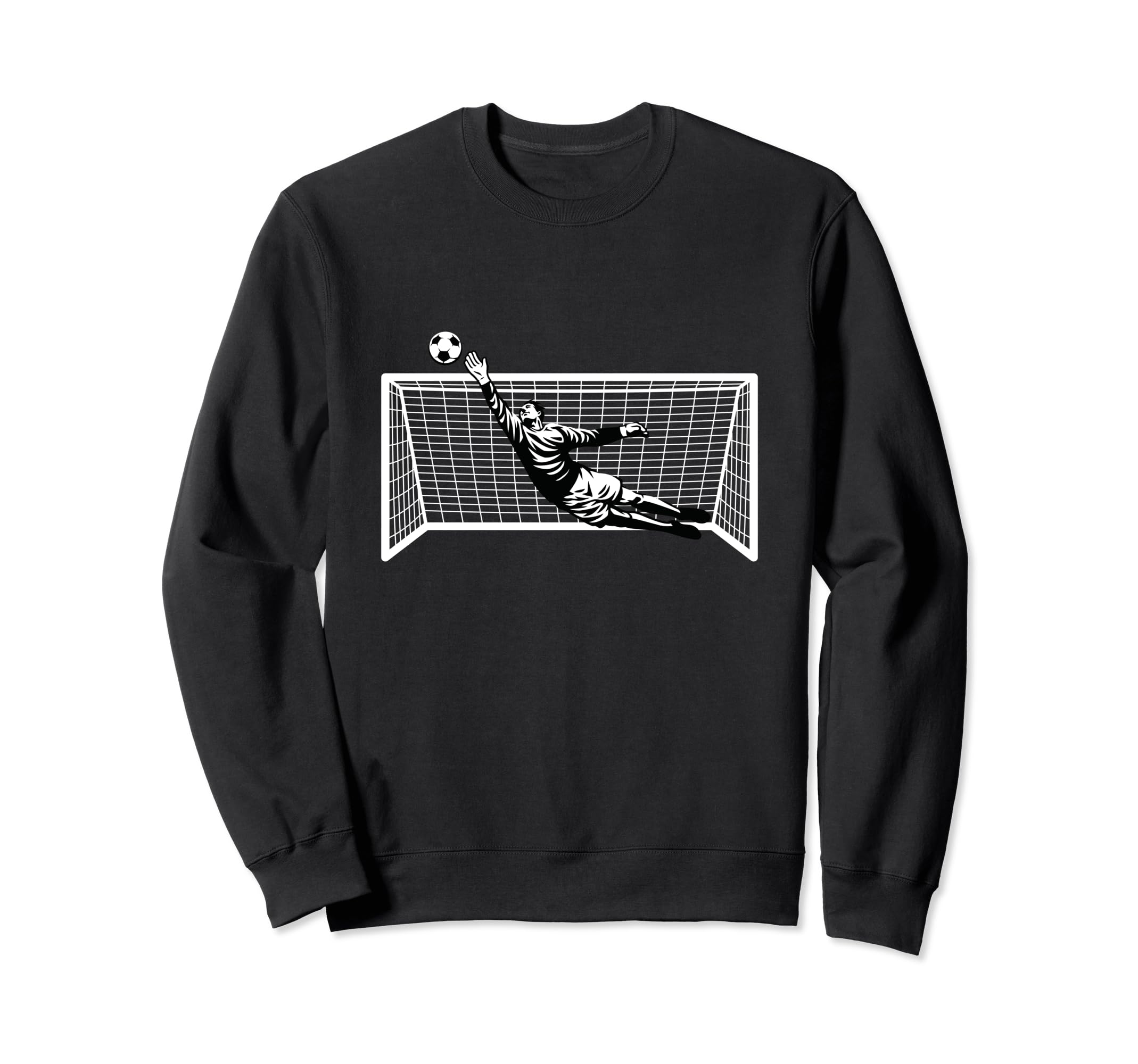 Goalkeeper Soccer Goalie Sweatshirt - Casual Everyday Wear Men Women