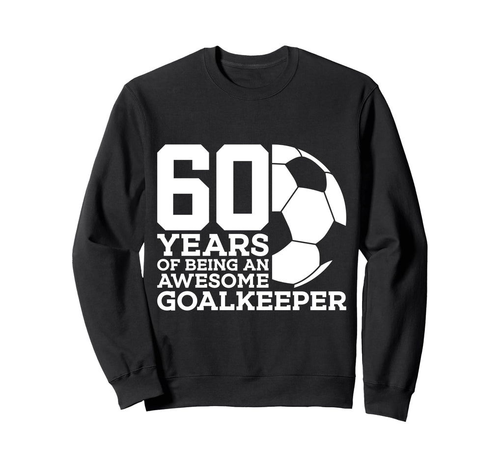 Soccer 60 Years Awesome Soccer Sweatshirt - Aesthetic Graphic for Adults