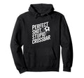 Shot Stupid Crossbar Funny Soccer Hoodie - Casual Everyday Wear Men Women