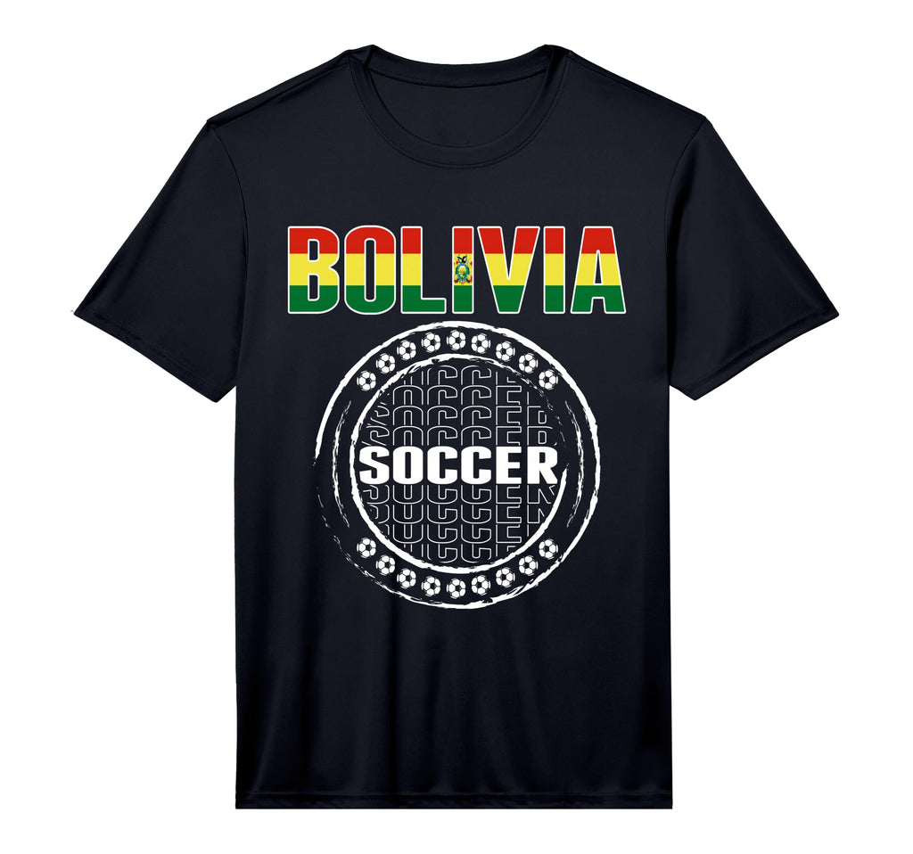 Bolivia Soccer Fans Jersey Proud T-Shirt - Graphic Print for Adults