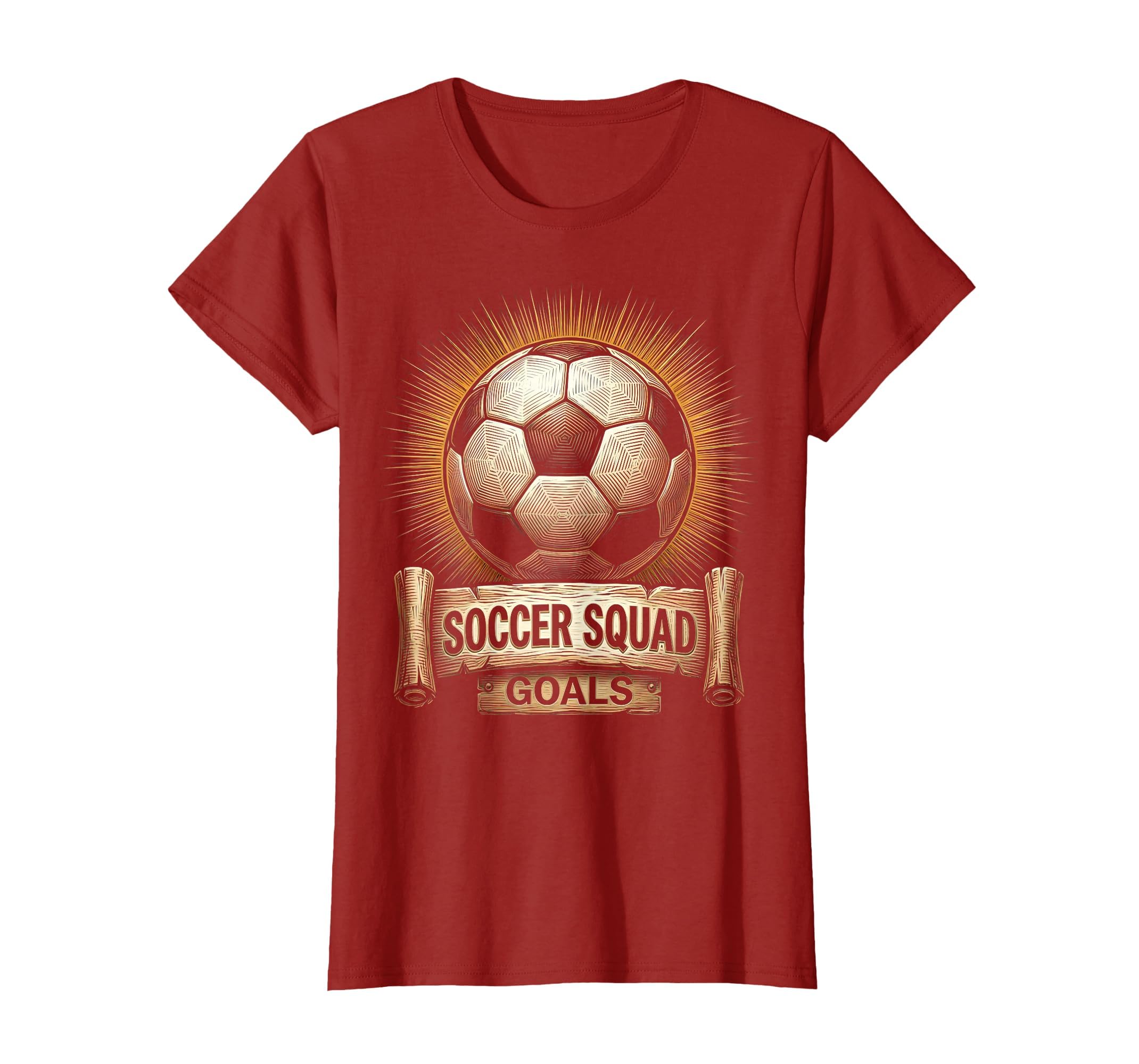 Soccer Squad Goals T-Shirt - Trendy Graphic Men Women