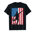 Usa Soccer Football American Flag T-Shirt - Fun Novelty Design Unisex