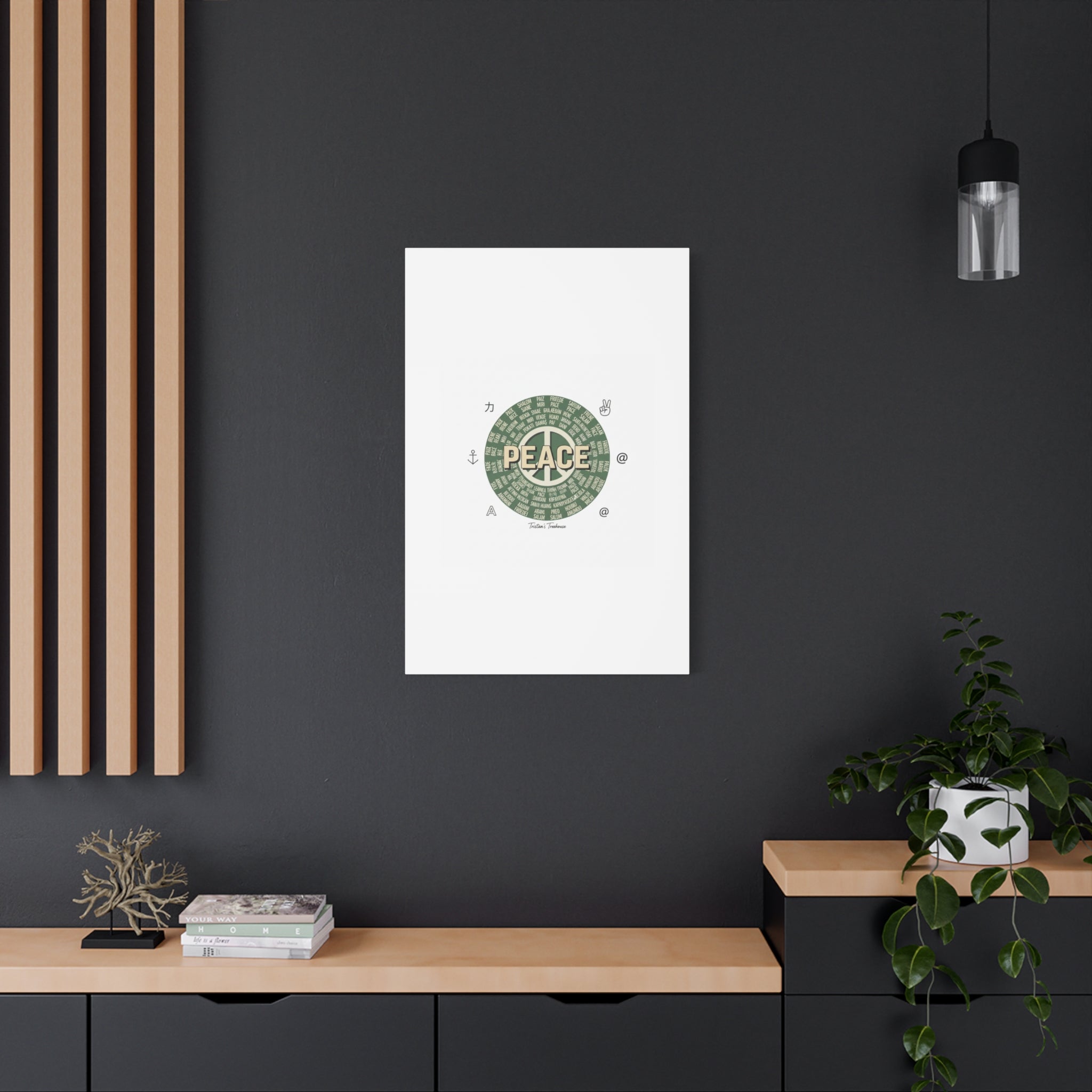 Peace doodle canvas | hand drawn sketch aesthetic, handwritten message