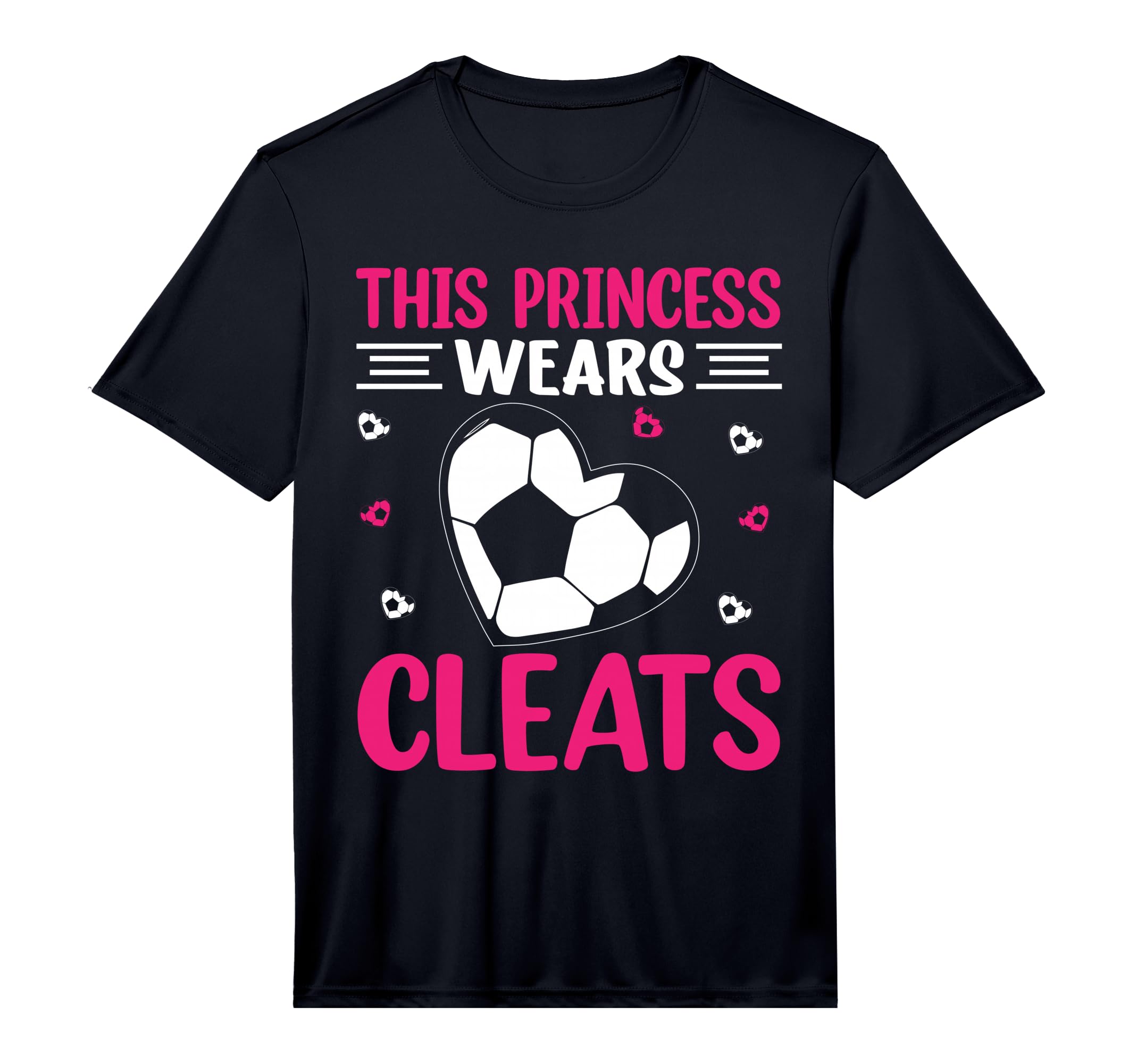 This Princess Wears Cleats I Soccer T-Shirt - Custom Art Print Men Women
