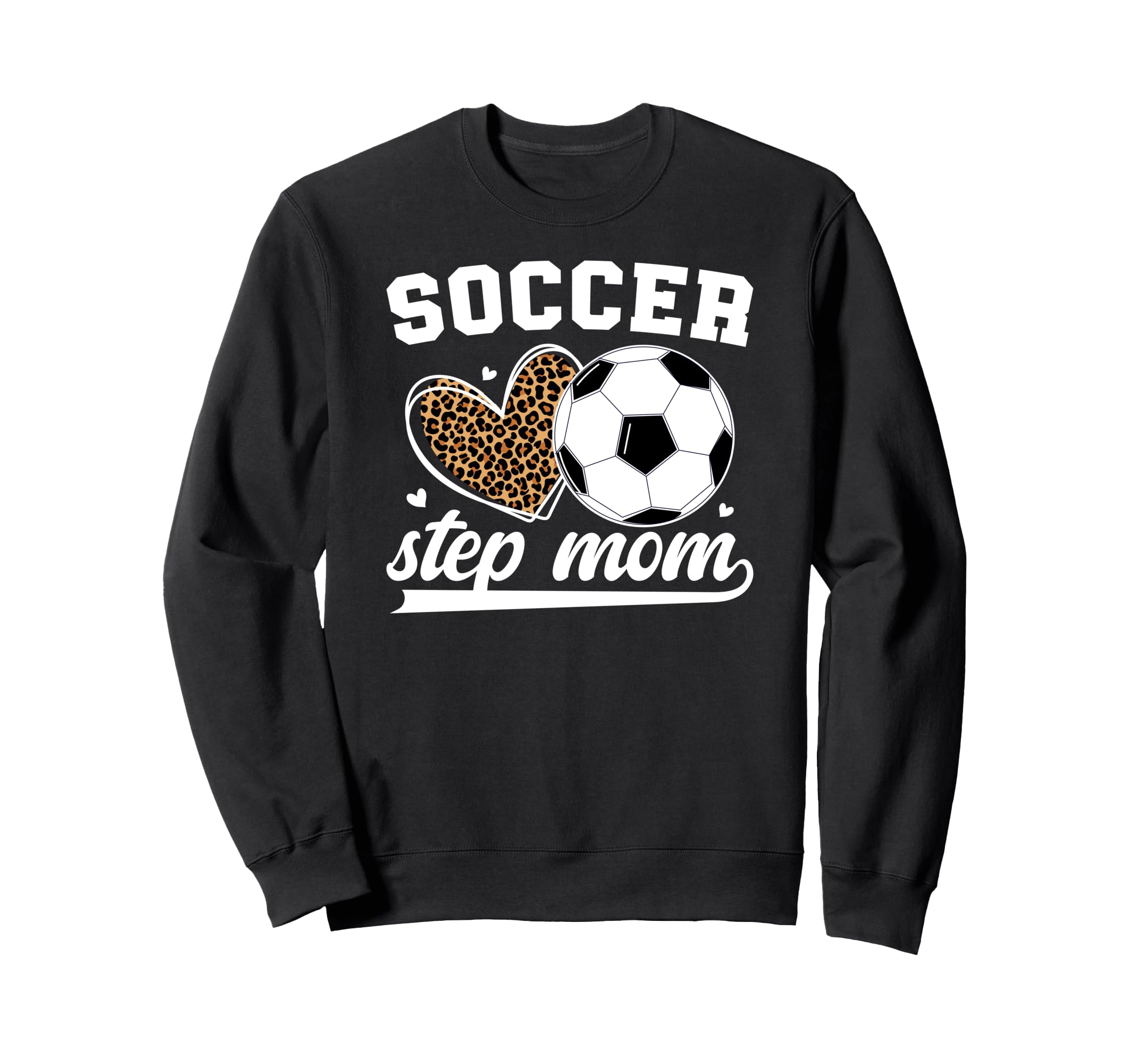 Soccer Step Mom Soccer Player Sweatshirt - Aesthetic Graphic Men Women