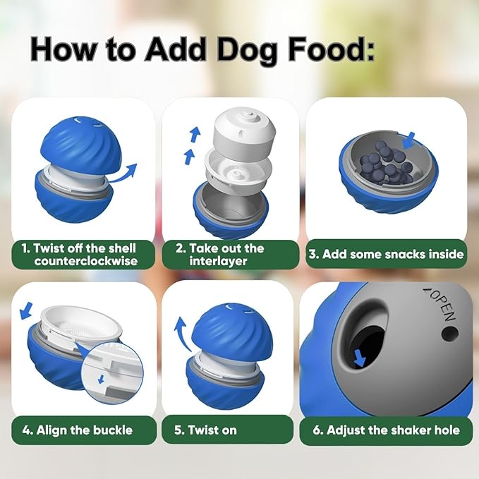 Zoomie Buddy 2.0, Zoomie Buddy for Dogs, 2 in 1 Smart Touch Interactive Dog Balls ＆ Pet Feeder, 2.83" Diameter, Suitable for Small/Medium Dogs, with Fruit Plush Cover (Orange, Pineapple)
