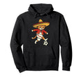 Mexican Soccer Cat Sombrero Football Hoodie - Trendy Graphic for Adults