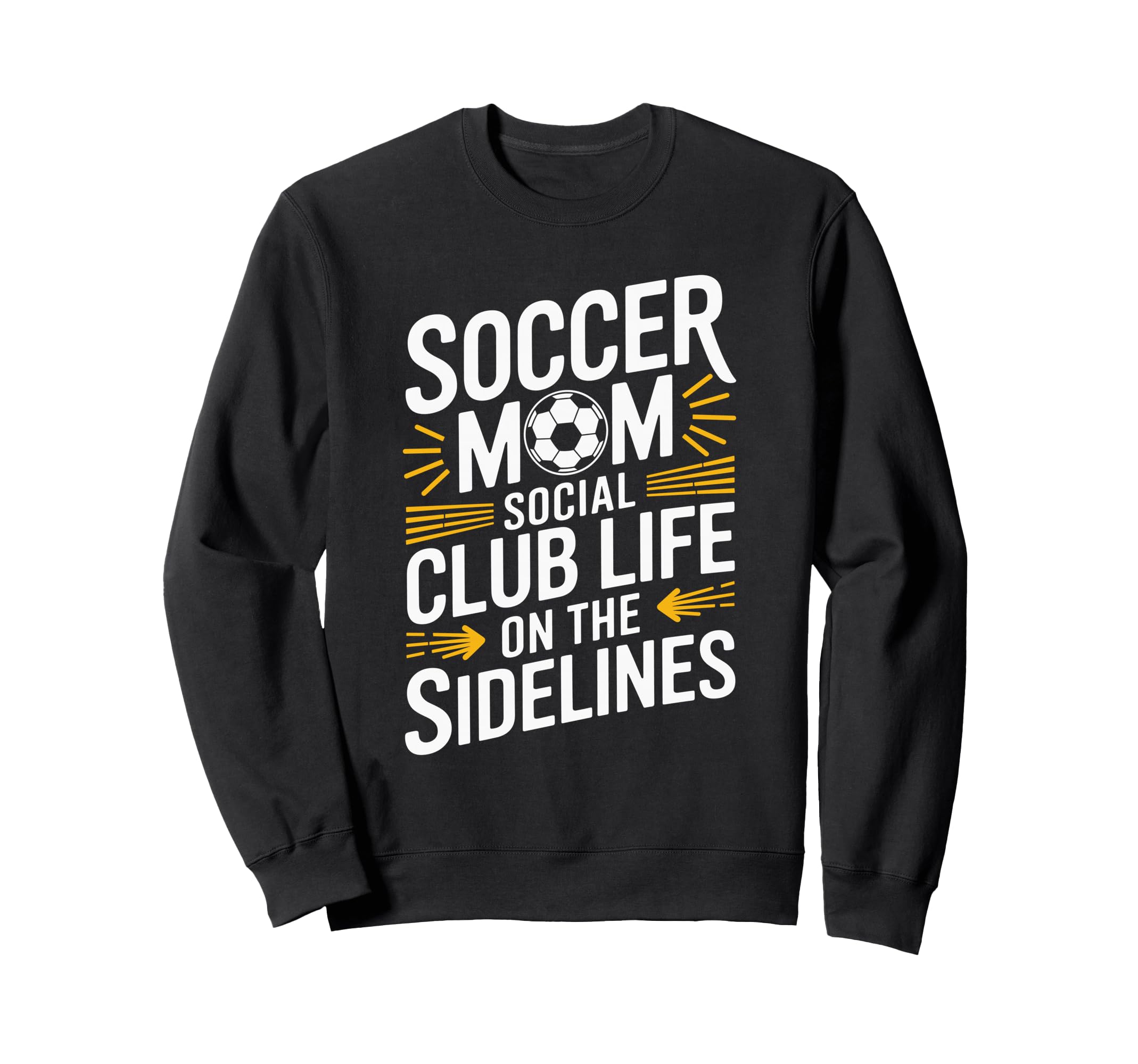 Soccer Mom Social Club Life Sweatshirt - Minimalist Print Unisex