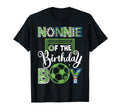 Nonnie Birthday Soccer Baller Birthday T-Shirt - Unique Graphic Unisex
