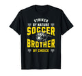 Striker Nature Soccer Player Brother T-Shirt - Unique Graphic Men Women