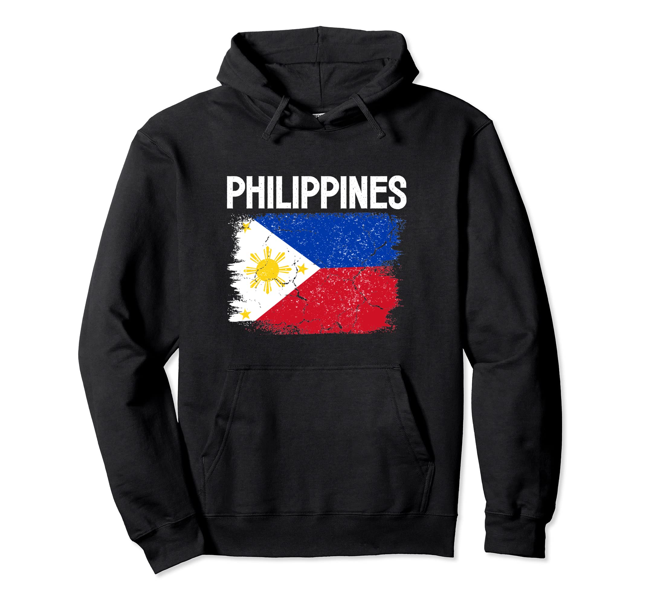 Philippines Flag Football Soccer Team Hoodie - Graphic Print for Adults