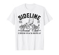 Funny Sideline Social Club T-Shirt - Casual Everyday Wear for Adults