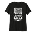 Little Brother Hockey Goalie T-Shirt - Aesthetic Graphic for Adults