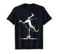 Elephant Handstand Soccer Ball Funny T-Shirt - Streetwear Style for Adults