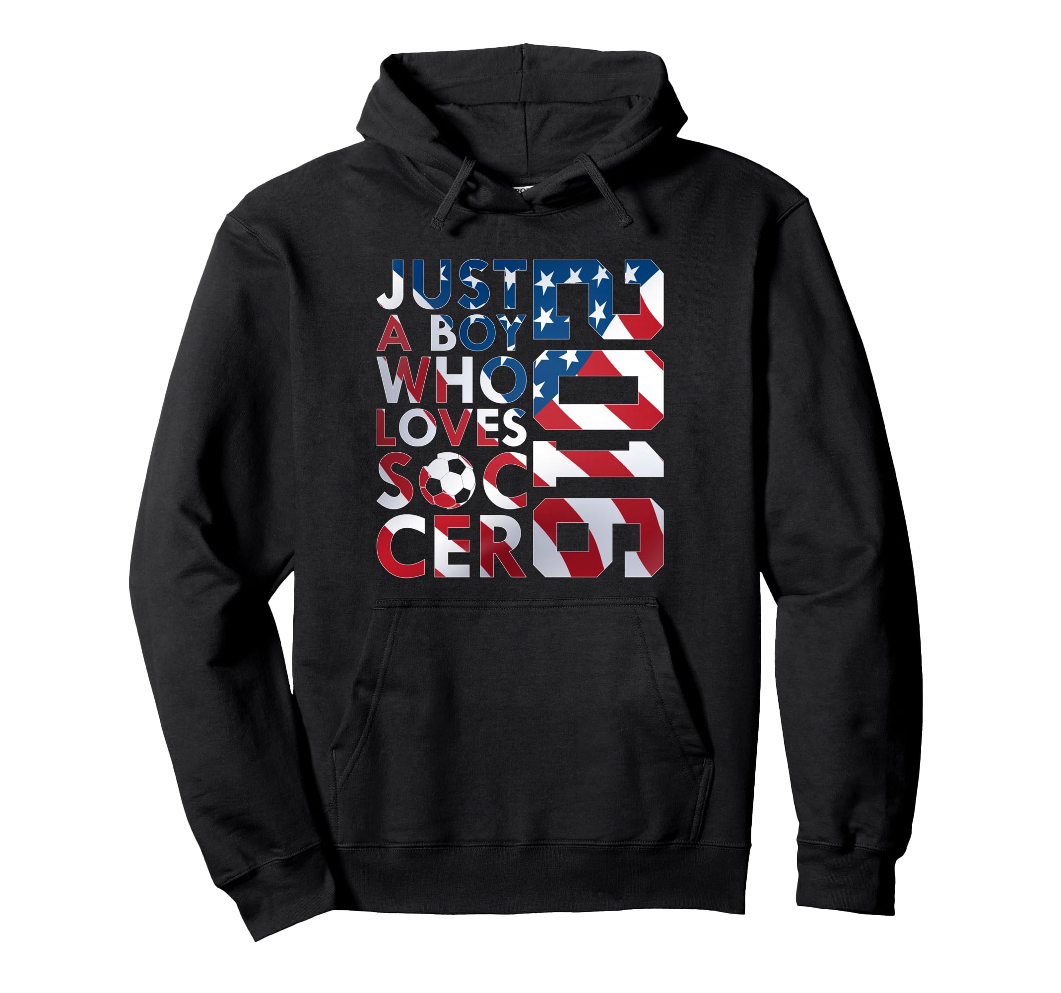 2016 Just Who Loves Soccer 10Th Birthday Hoodie - Unique Graphic Men Women