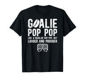 Hockey Goalie Pop Pop Ice Hockey T-Shirt - Novelty Apparel for Adults