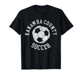 Kanawha County Soccer Distressed 90S T-Shirt - Fun Novelty Design Unisex