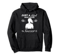 Just Who Loves Soccer Hoodie - Fun Novelty Design for Adults