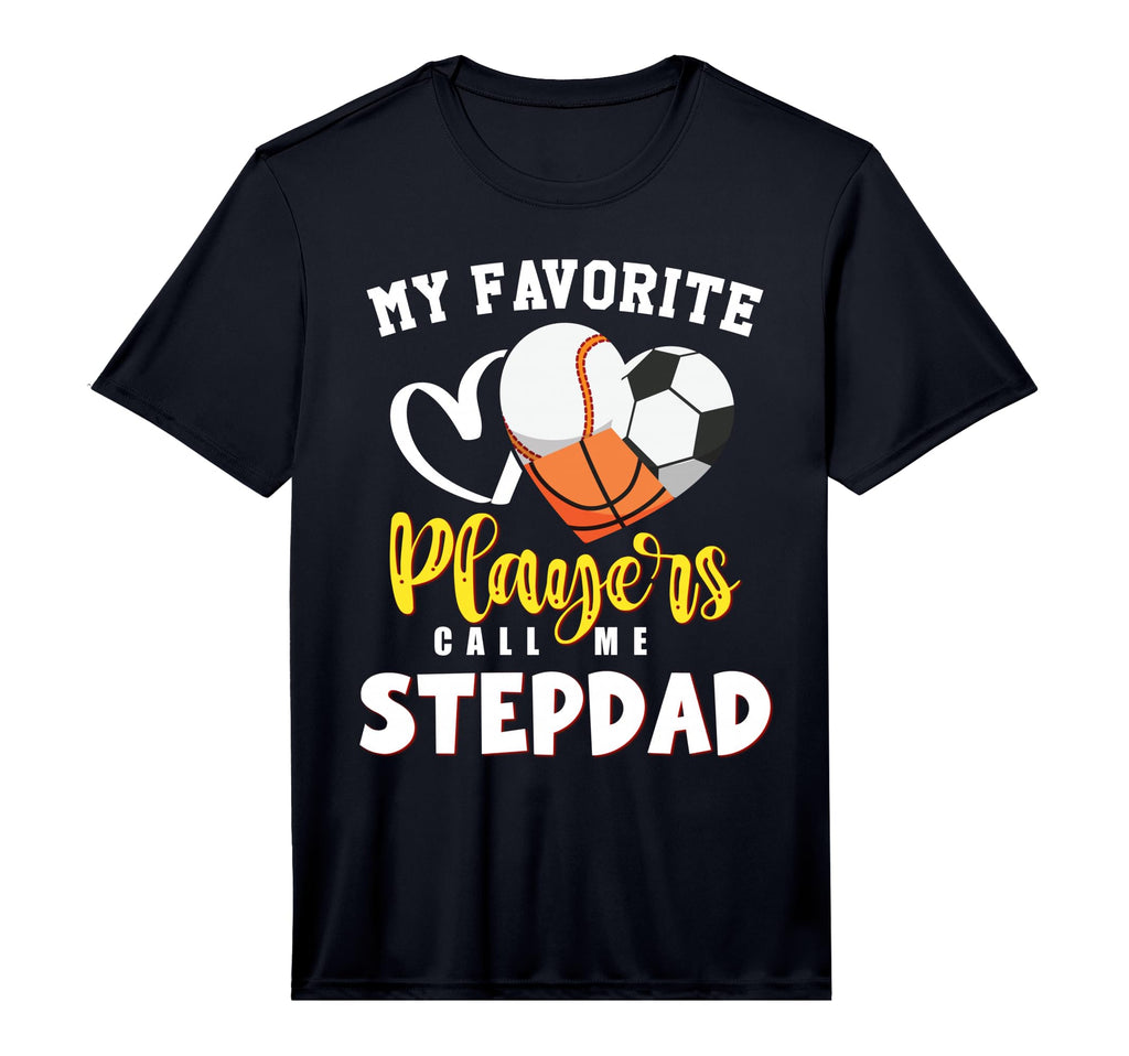 Mens Stepdad My Favorite Baseball T-Shirt - Novelty Apparel Men Women