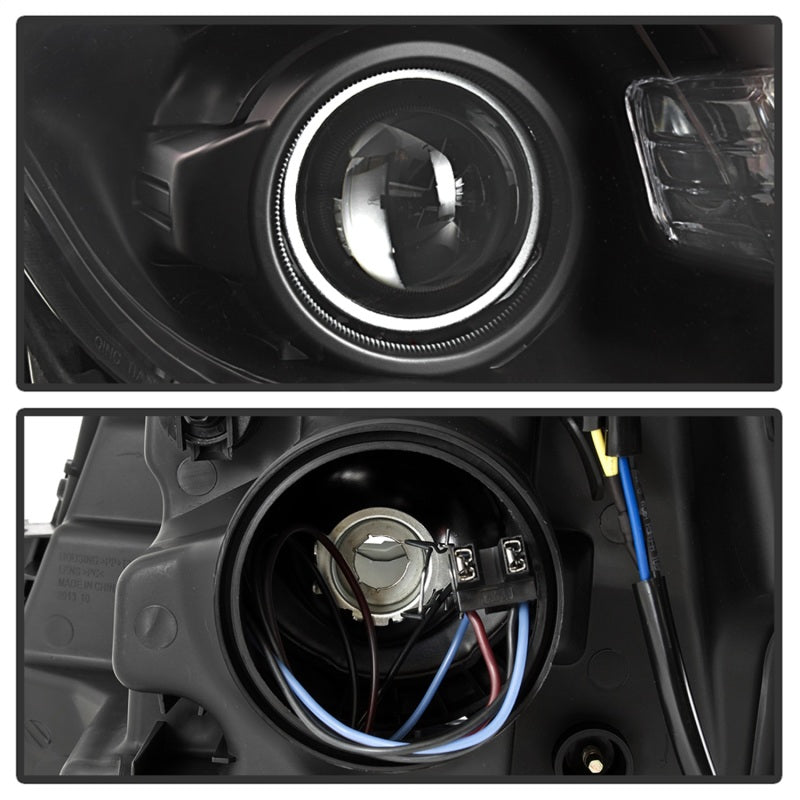 SPYDER xTune 11-15 Ford Explorer OEM Style Halogen Headlights - Black (HD-JH-FEXP11-AM-BK) 9042416