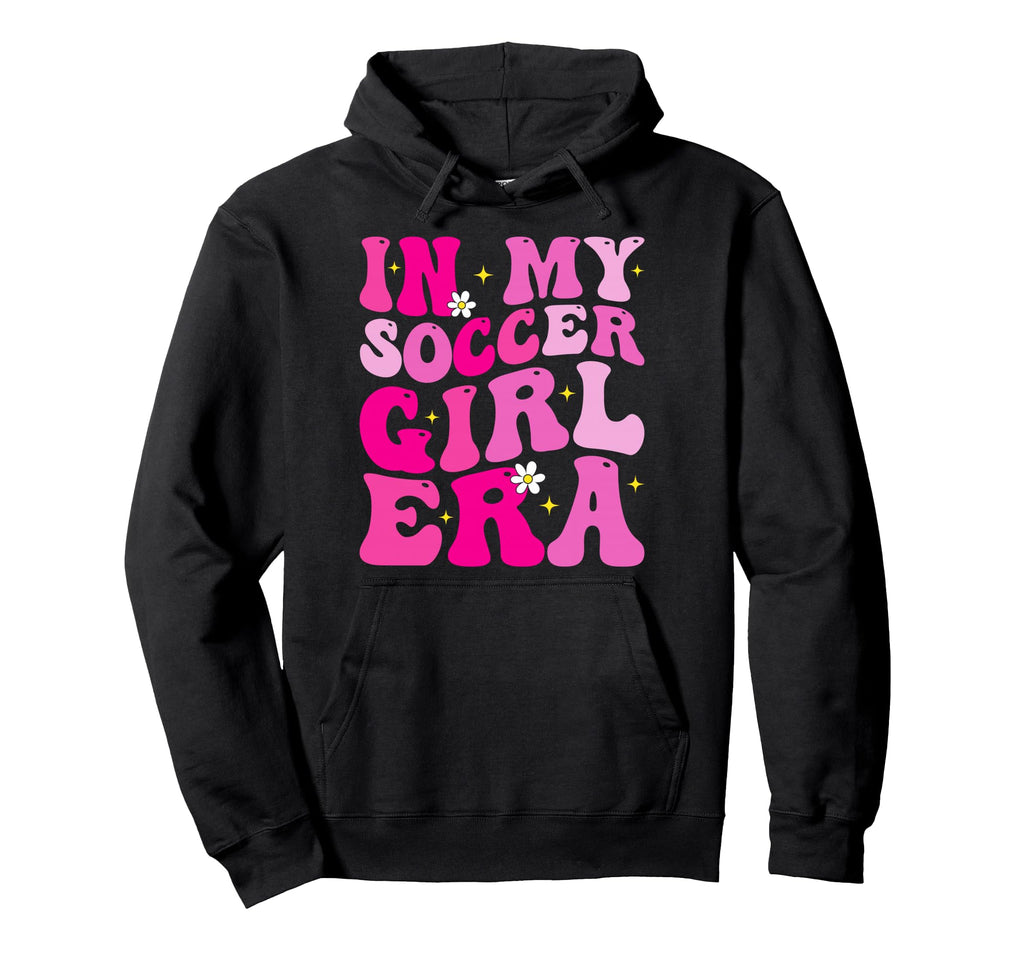 My Soccer Era Groovy Soccer Hoodie - Aesthetic Graphic Unisex