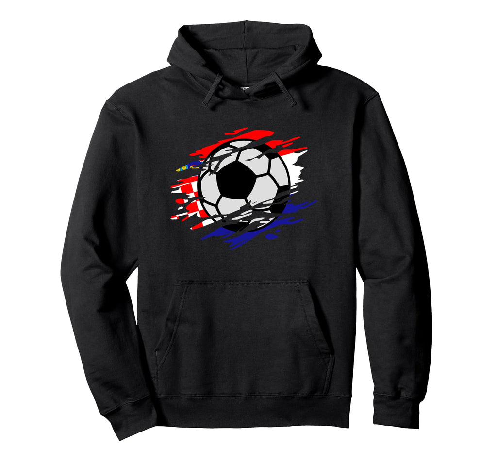 Nogomet Hrvatska Croatia Football Hoodie - Fun Novelty Design for Adults