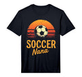 Proud Soccer Nana Funny Grandma Lover T-Shirt - Unique Graphic Men Women