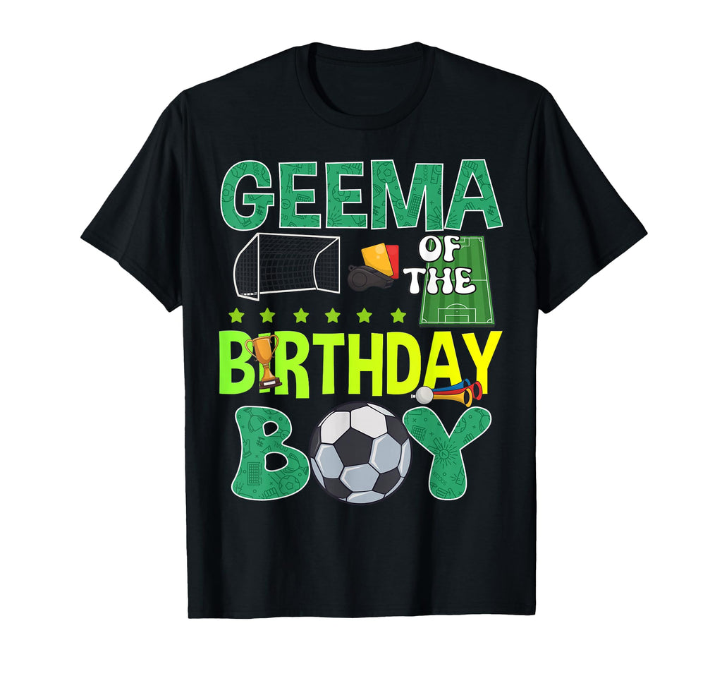 Soccer Goal Birthday Party Trophy T-Shirt - Fun Novelty Design for Adults