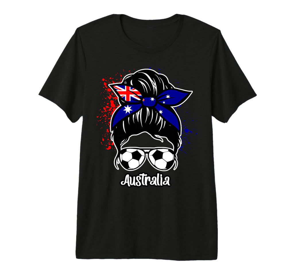 Australia Football Game Player Soccer T-Shirt - Graphic Print for Adults