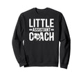 Little Assistant Coach Soccer Sweatshirt - Fun Novelty Design for Adults