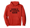 Soccer Is My Favorite Season Hoodie - Graphic Print Unisex