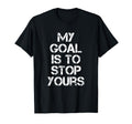 Funny Goalkeeper Soccer Goalie T-Shirt - Aesthetic Graphic for Adults