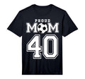 Number 40 Custom Proud Soccer Futbol T-Shirt - Streetwear Style Men Women