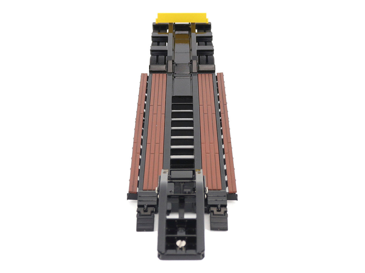 Trail King TK120 Hydraulic Detachable Gooseneck Lowboy Trailer Black (Regular Version) "Transport Series" 1/50 Diecast Model by Diecast Masters