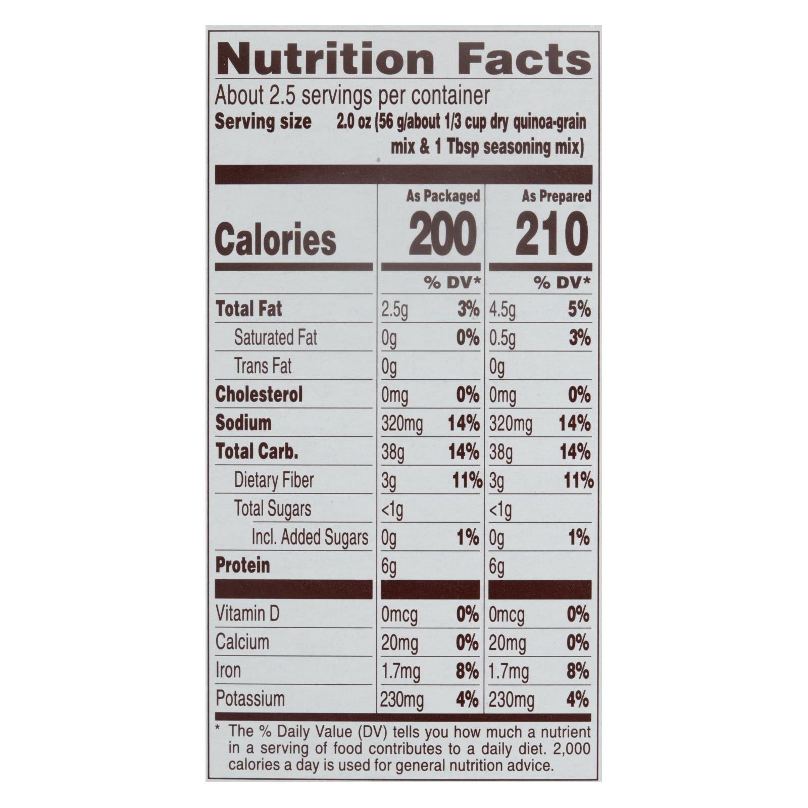 Near East Rosemary Olive Oil Seasoned Quinoa (Pack of 12 - 4.9 Oz)