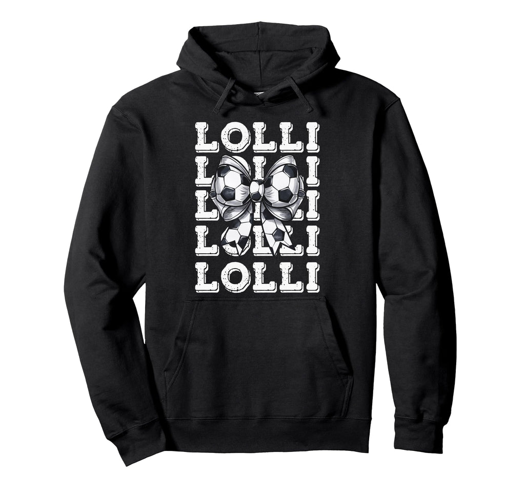 Coquette Soccer Lolli Matching Family Hoodie - Novelty Apparel for Adults