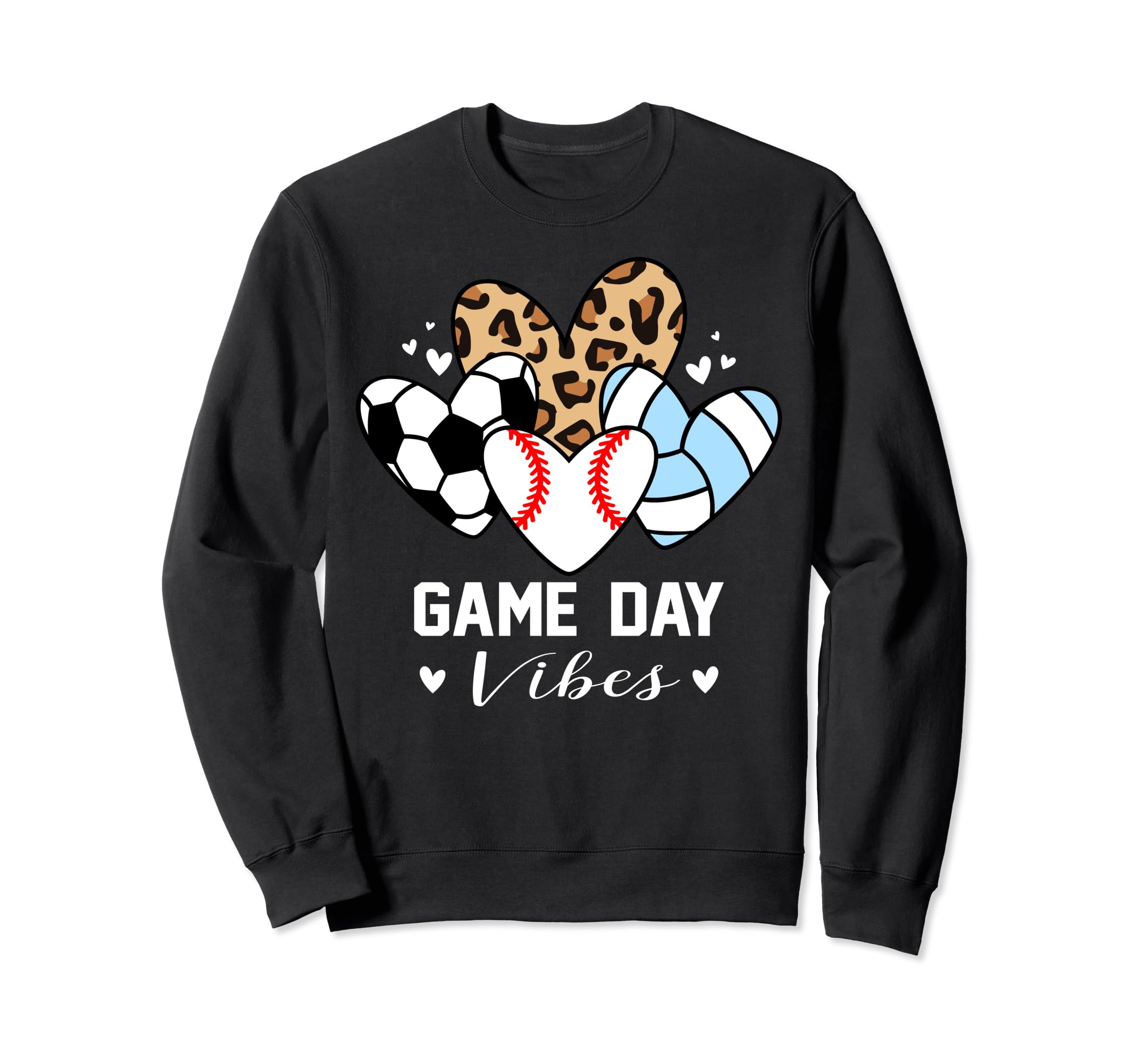 Game Day Vibes Funny Baseball Sweatshirt - Aesthetic Graphic Unisex