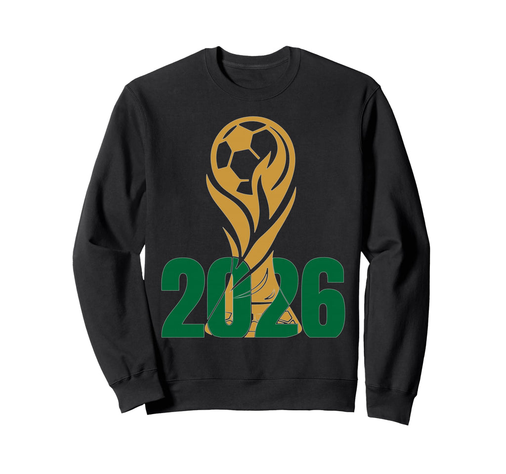 Usa World Football 2026 Team Game Sweatshirt - Graphic Print for Adults