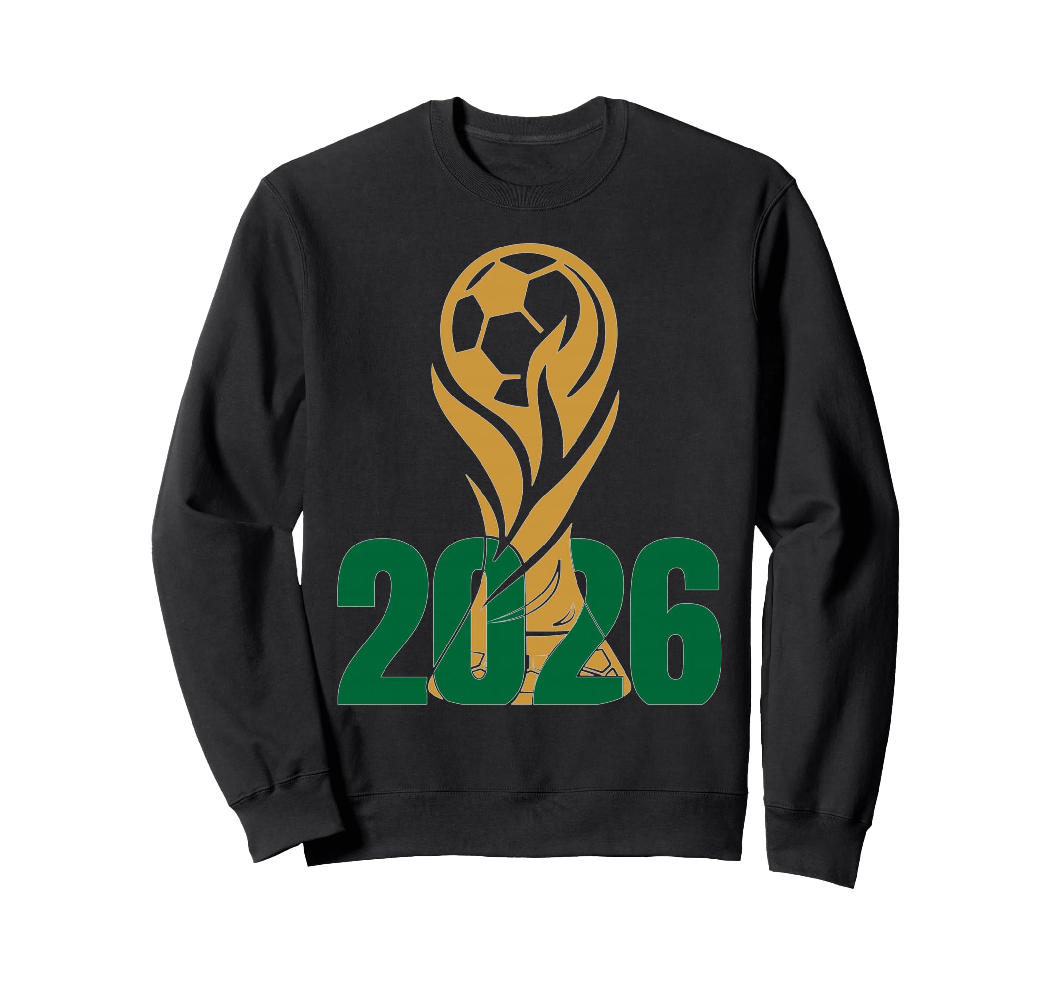 Usa World Football 2026 Team Game Sweatshirt - Graphic Print for Adults