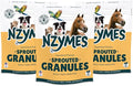 Nzymes® Sprouted Granules 2LBS (3 Pack) for Dogs, Cats, Horses, and Companion Pets. Raw Super-Food Protein and Antioxidant Nutrition. - 220 Servings - Made in The USA