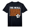 Wall Goalkeeper Soccer Performance T-Shirt - Custom Art Print for Adults