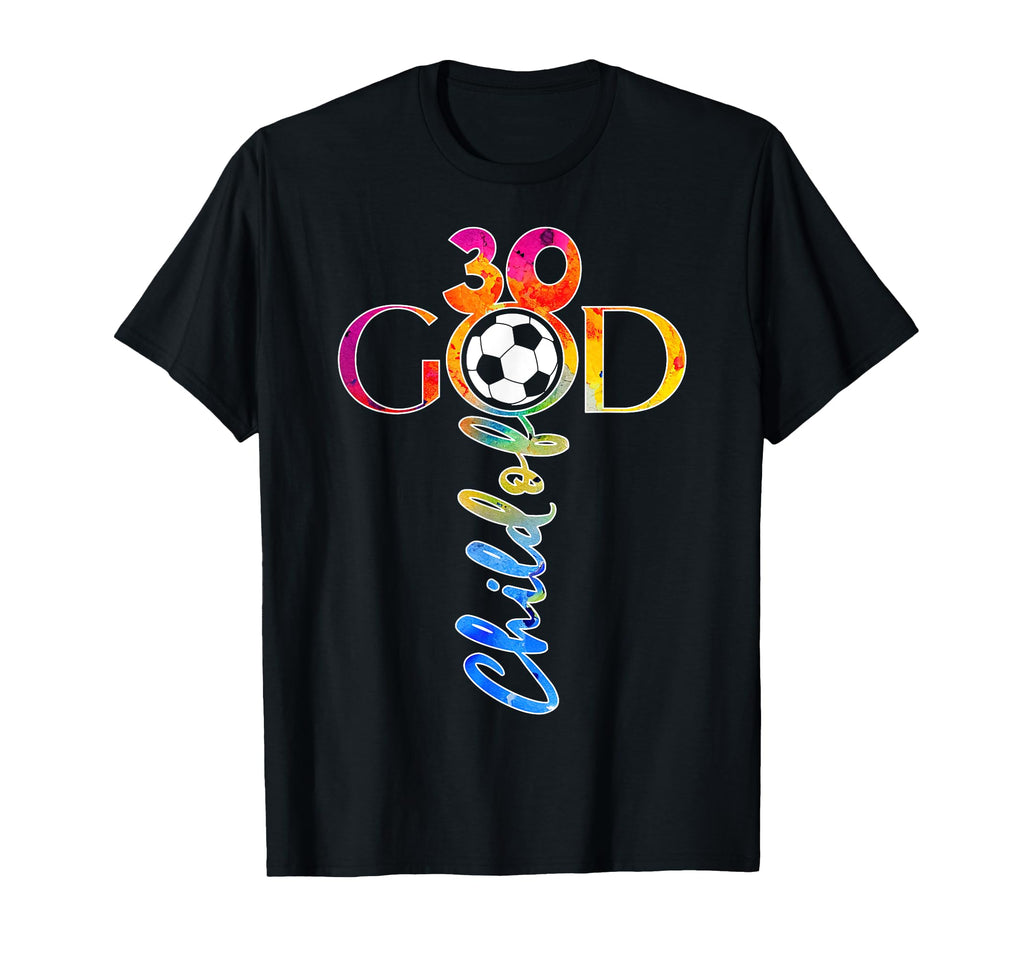 Jesus 30 Years Child God Soccer T-Shirt - Aesthetic Graphic for Adults