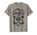 My Heart Is That Field Soccer Gma T-Shirt - Streetwear Style for Adults