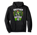 Brother Birthday Soccer Ball Funny Soccer Hoodie - Unique Graphic Unisex