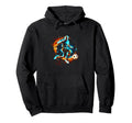 Soccer Player Lightning Sport Player Hoodie - Unique Graphic for Adults