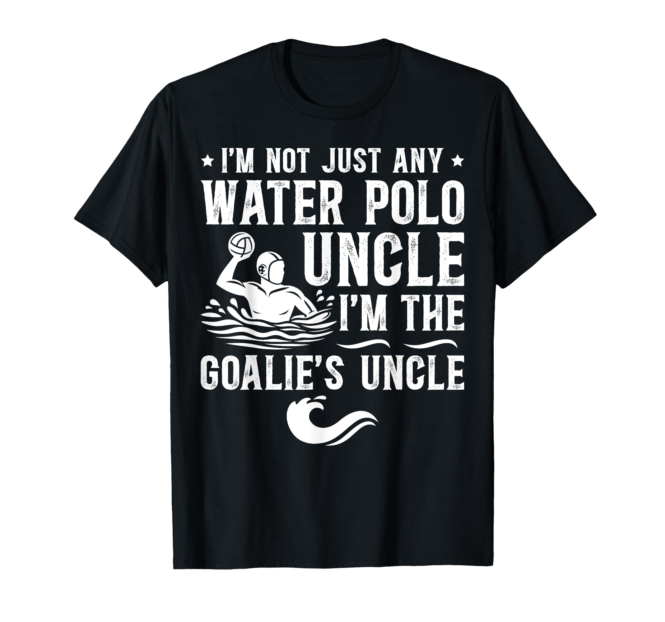Water Polo Goalie Uncle Water Polo T-Shirt - Aesthetic Graphic for Adults