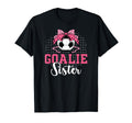Soccer Goalie Sister Soccer Keeper T-Shirt - Custom Art Print for Adults