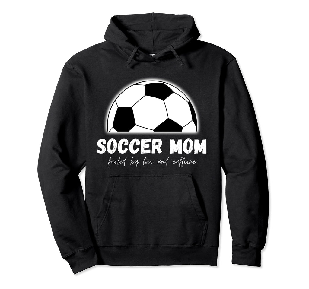 Soccer Mom Fueled Love And Caffeine Hoodie - Trendy Graphic Unisex